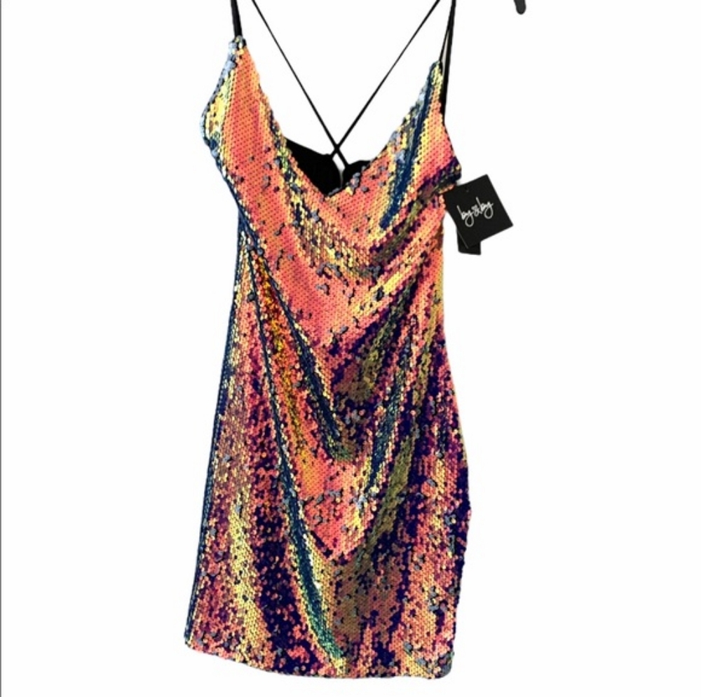 Sequin Bejeweled Party Dress NWOT
